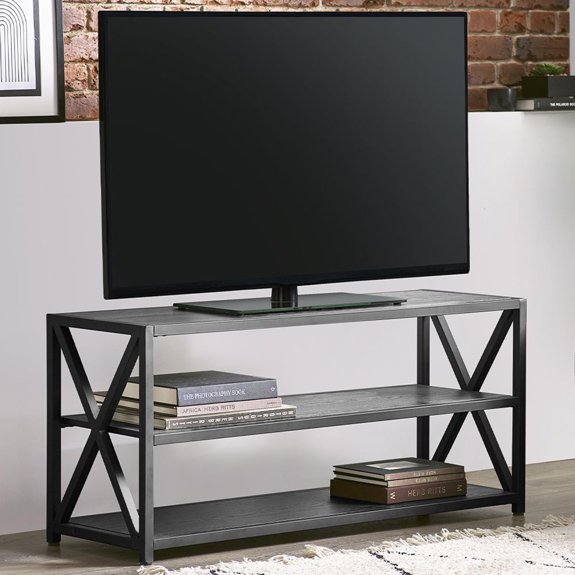 Lima Black 120cm TV Unit