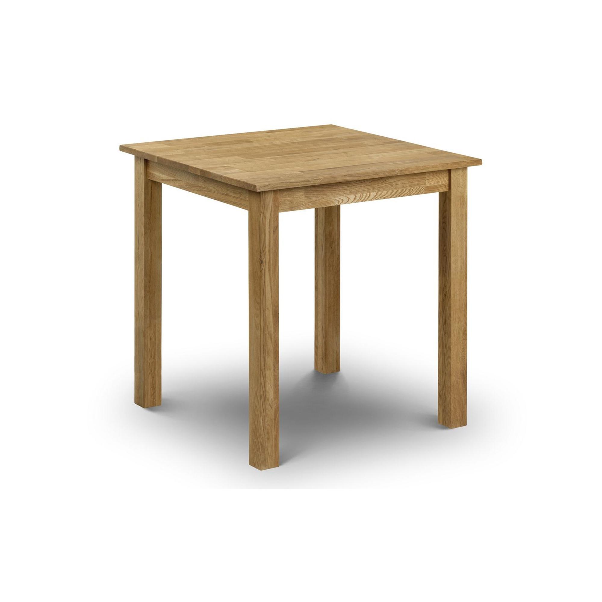 Coxmoor Oak 2 Seater Square Dining Table