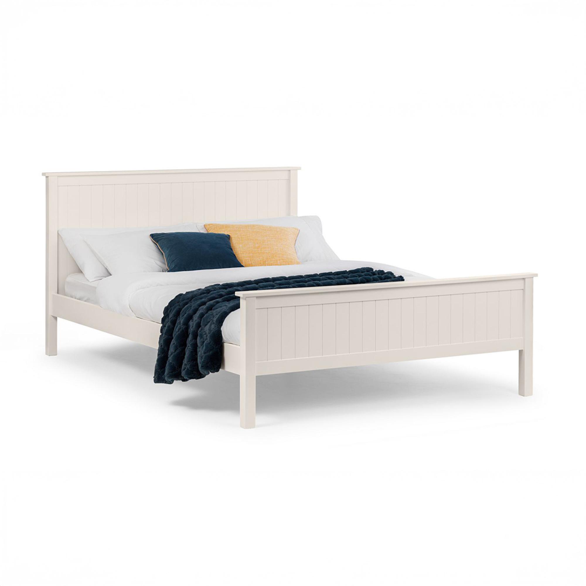 Julian Bowen Maine White Bed