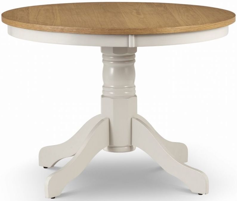 Davenport Ivory Painted Round Dining Table - 4 Seater