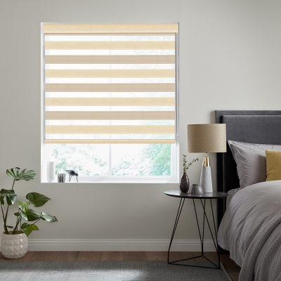 Product photograph of Gemini Beige Fifty50 Blinds from Choice Furniture Superstore