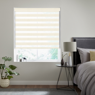 Product photograph of Rattan Ivory Fifty50 Blinds from Choice Furniture Superstore