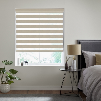 Product photograph of Vienna Mink Fifty50 Blinds from Choice Furniture Superstore