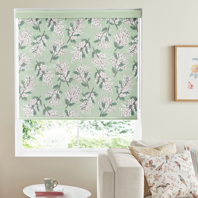 Product photograph of Cath Kidston Mimosa Flower Multi Roller Blind from Choice Furniture Superstore