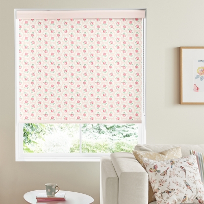 Product photograph of Cath Kidston Provence Rose Pink Roller Blind from Choice Furniture Superstore