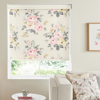 Product photograph of Cath Kidston Vintage Bunch Multi Roller Blind from Choice Furniture Superstore