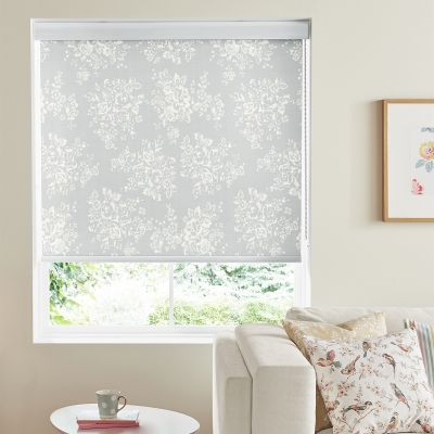 Product photograph of Cath Kidston Washed Rose Grey Roller Blind from Choice Furniture Superstore