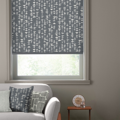 Product photograph of Missprint Ditto Liquorice Roller Blind from Choice Furniture Superstore