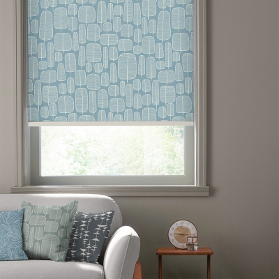 Product photograph of Missprint Little Trees Hurricane-roller Blind from Choice Furniture Superstore