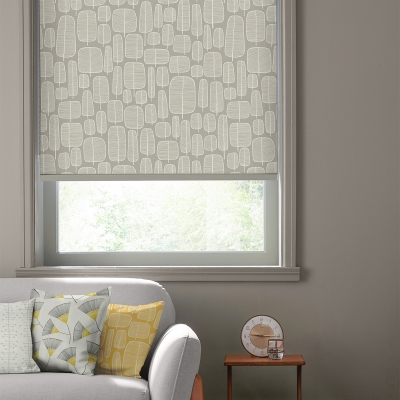 Product photograph of Missprint Little Trees Kernal-roller Blind from Choice Furniture Superstore