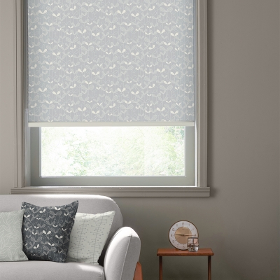 Product photograph of Missprint Saplings Cloud Grey-roller Blind from Choice Furniture Superstore
