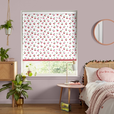 Product photograph of Skinny Dip Cherrys Natural Roller Blind from Choice Furniture Superstore