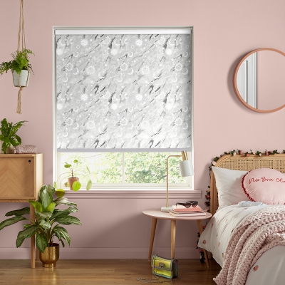 Product photograph of Skinny Dip Marble Celestial Stone Roller Blind from Choice Furniture Superstore