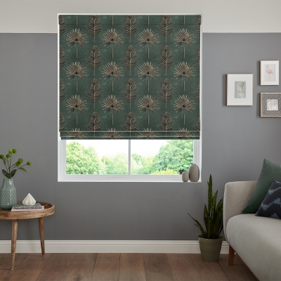 Product photograph of Burn Forest Roman Blind from Choice Furniture Superstore