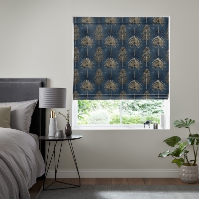 Product photograph of Burn Ink Roman Blind from Choice Furniture Superstore