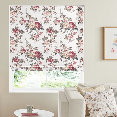 Product photograph of Cath Kidston Garden Rose Multi Roman Blind from Choice Furniture Superstore