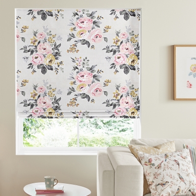 Product photograph of Cath Kidston Vintage Bunch Multi Roman Blind from Choice Furniture Superstore