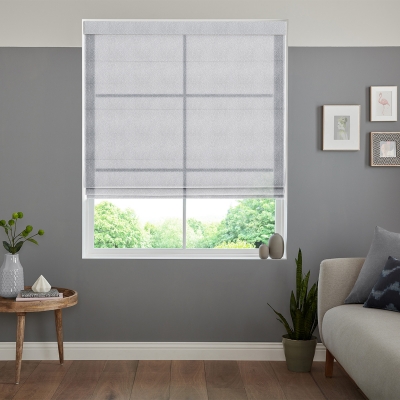 Product photograph of Daka Fog Roman Blind from Choice Furniture Superstore