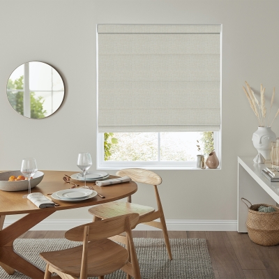 Product photograph of Foden Ivory Roman Blind from Choice Furniture Superstore