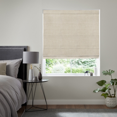 Product photograph of Foden Wheat Roman Blind from Choice Furniture Superstore