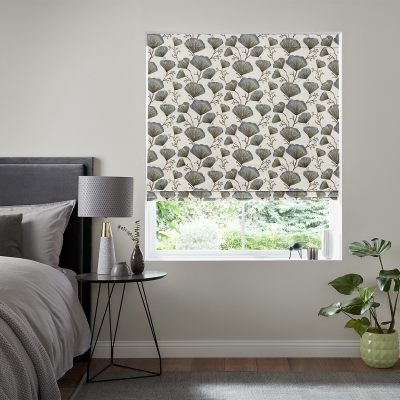 Product photograph of Gomes Ink Roman Blind from Choice Furniture Superstore
