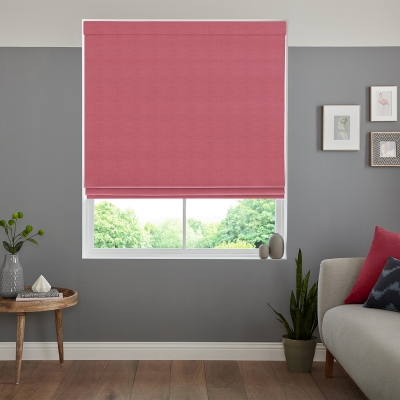 Product photograph of Jenson Blush Roman Blind from Choice Furniture Superstore