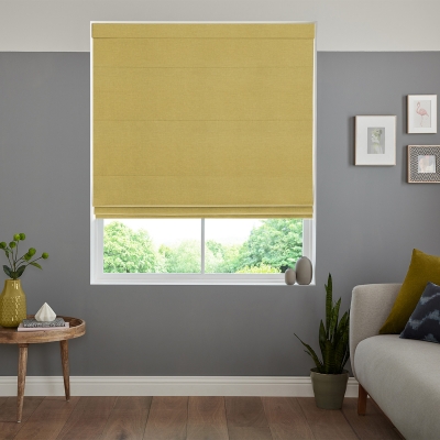 Product photograph of Jenson Sunflower Roman Blind from Choice Furniture Superstore