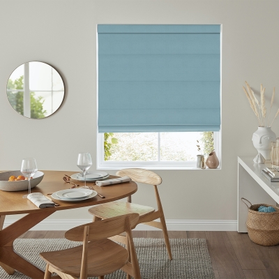 Product photograph of Jesse Sage Roman Blind from Choice Furniture Superstore