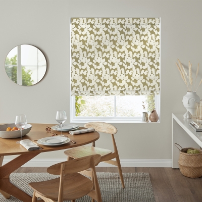 Product photograph of Jonas Olive Roman Blind from Choice Furniture Superstore