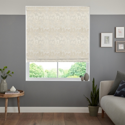 Product photograph of Jonas Oyster Roman Blind from Choice Furniture Superstore
