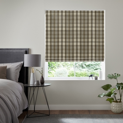 Product photograph of Kilman Biscuit Roman Blind from Choice Furniture Superstore