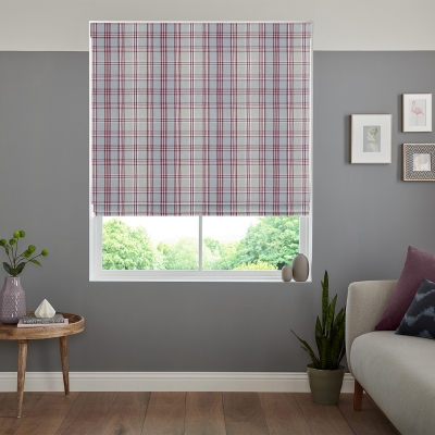 Product photograph of Kilman Vintage Roman Blind from Choice Furniture Superstore