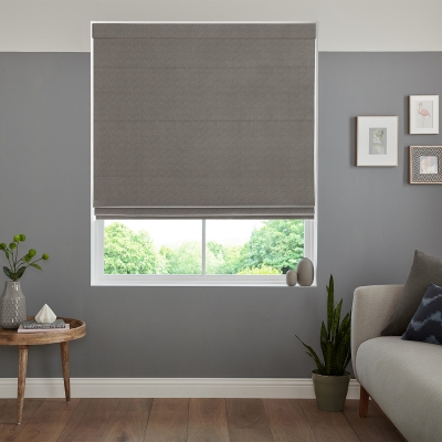 Product photograph of Mina Iron Roman Blind from Choice Furniture Superstore