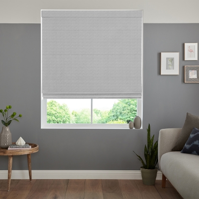 Product photograph of Mina Steel Roman Blind from Choice Furniture Superstore