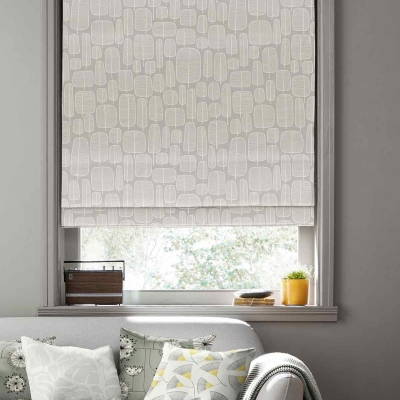 Product photograph of Missprint Little Trees Kernel Roman Blind from Choice Furniture Superstore