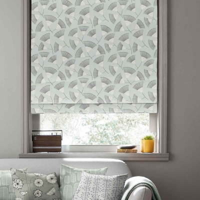 Product photograph of Missprint Persia Platinum Roman Blind from Choice Furniture Superstore