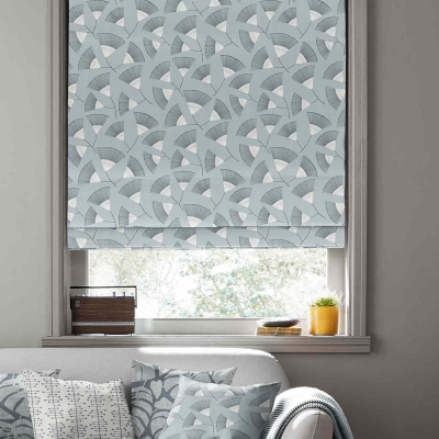 Product photograph of Missprint Persia Silversea Roman Blind from Choice Furniture Superstore