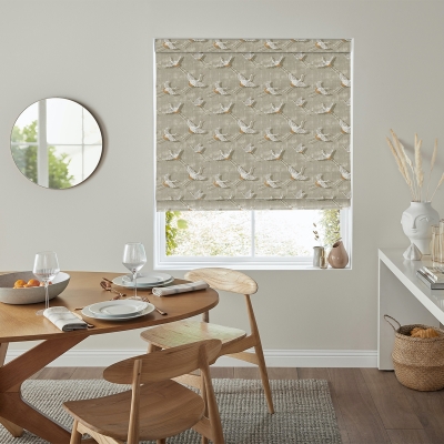 Product photograph of Olivia Rust Roman Blind from Choice Furniture Superstore