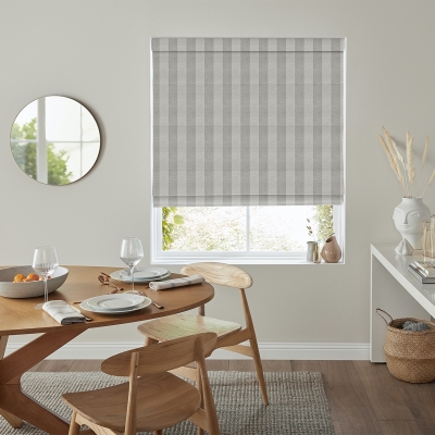 Product photograph of Origi Pewter Roman Blind from Choice Furniture Superstore