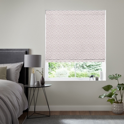 Product photograph of Pierre Fuchsia Roman Blind from Choice Furniture Superstore