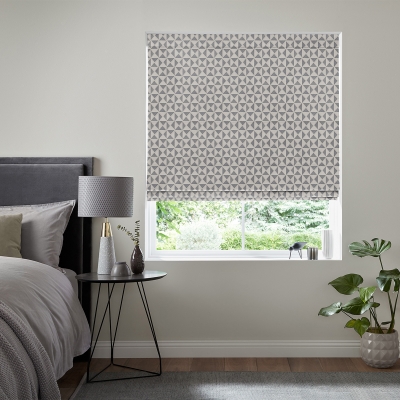Product photograph of Pierre Indigo Roman Blind from Choice Furniture Superstore