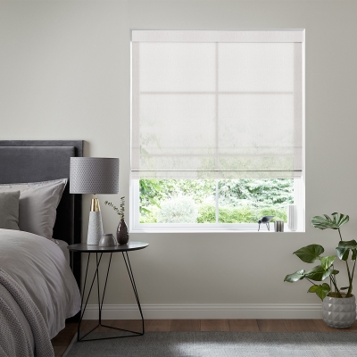 Product photograph of Pukki Oyster Roman Blind from Choice Furniture Superstore