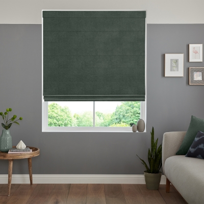 Product photograph of Rudiger Forest Roman Blind from Choice Furniture Superstore