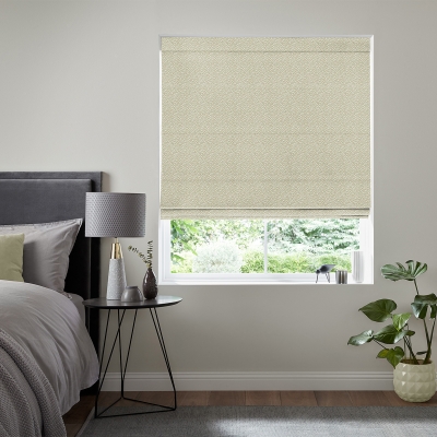 Product photograph of Toney Willow Roman Blind from Choice Furniture Superstore