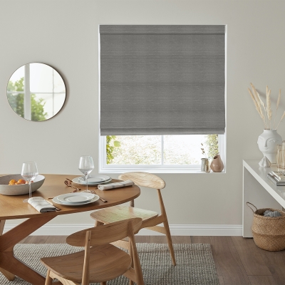 Product photograph of Tyson Fog Roman Blind from Choice Furniture Superstore