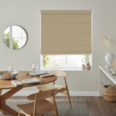 Product photograph of Tyson Sand Roman Blind from Choice Furniture Superstore