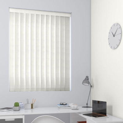 Product photograph of Camila Butter Vertical Blind from Choice Furniture Superstore