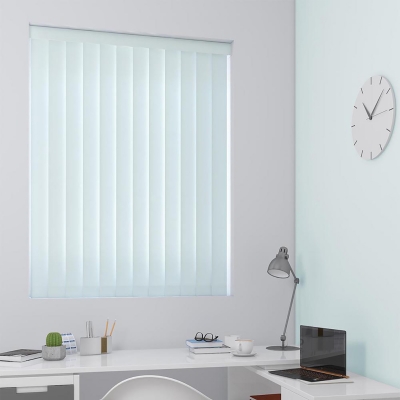 Product photograph of Camila Powderblue Vertical Blind from Choice Furniture Superstore