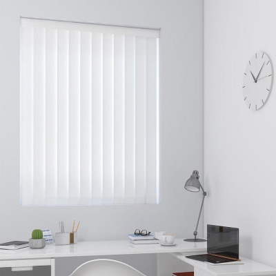 Product photograph of Camila White Vertical Blind from Choice Furniture Superstore