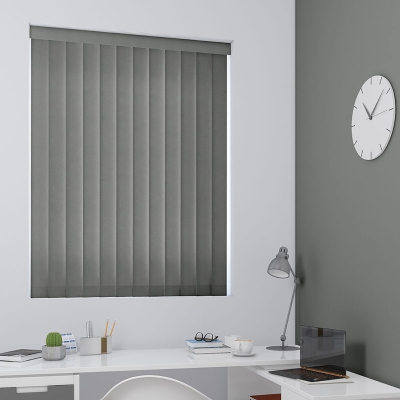 Product photograph of Emiliya Charcoal Vertical Blind from Choice Furniture Superstore